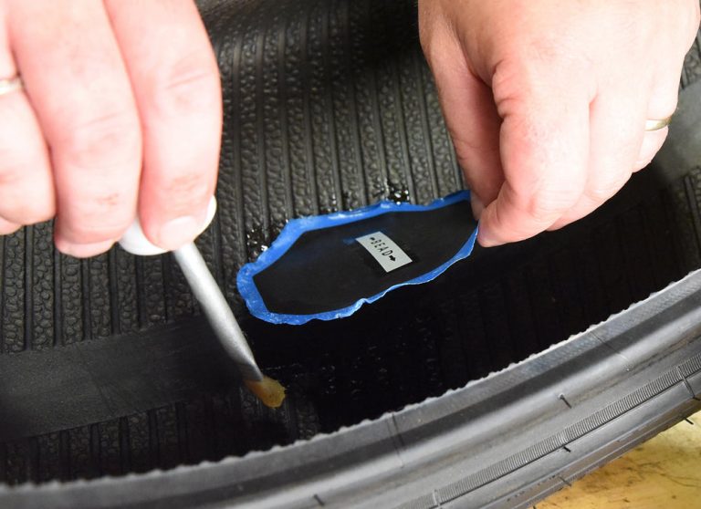 A radial tire patch
