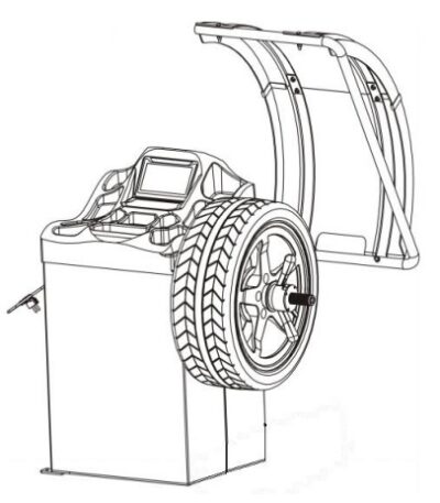 Wheel Balancer Machine